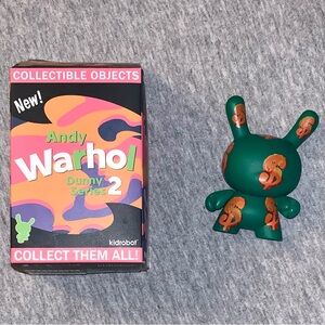 Kidrobot Andy Warhol Dunny Series 2 - Dollar Sign, Open Box.